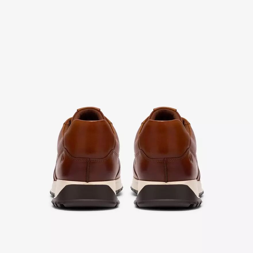 Mens Radwell Tie Tan Leather Sneakers Mens Radwell Tie Tan Leather Sneakers