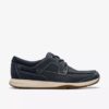 Mens Sailview Lace Navy Nubuck Boat Shoes Mens Sailview Lace Navy Nubuck Boat Shoes