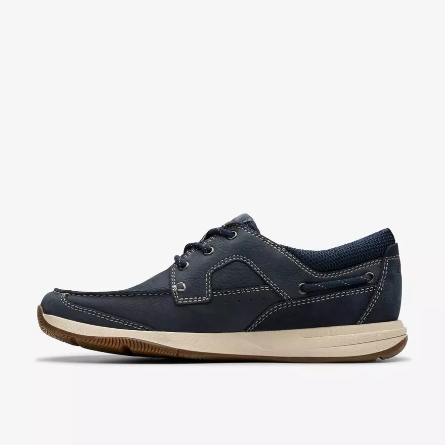 Mens Sailview Lace Navy Nubuck Boat Shoes Mens Sailview Lace Navy Nubuck Boat Shoes