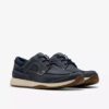 Mens Sailview Lace Navy Nubuck Boat Shoes Mens Sailview Lace Navy Nubuck Boat Shoes