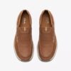 Mens Sailview Step Light Tan Nubuck Slip-On Boat Shoes Mens Sailview Step Light Tan Nubuck Slip-On Boat Shoes