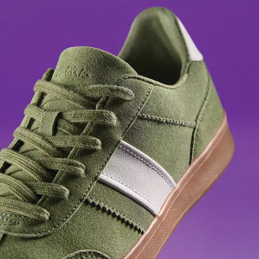 Mens Seco Speed Green Suede Sneakers Mens Seco Speed Green Suede Sneakers
