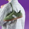 Mens Seco Speed Green Suede Sneakers Mens Seco Speed Green Suede Sneakers