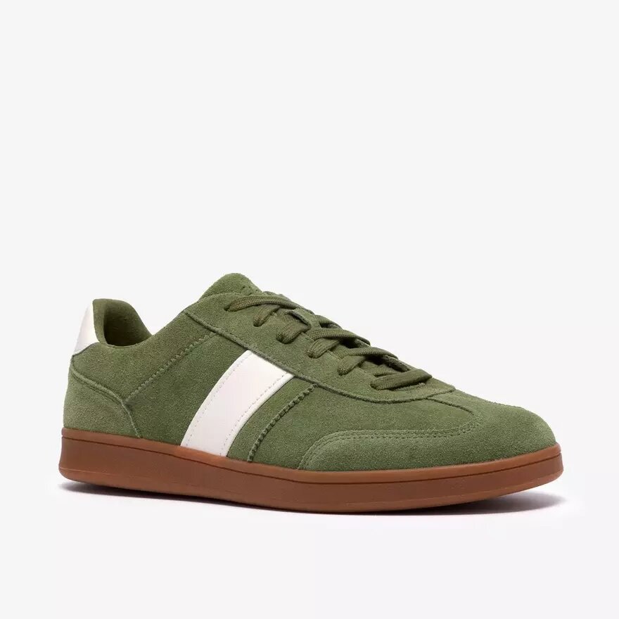 Mens Seco Speed Green Suede Sneakers Mens Seco Speed Green Suede Sneakers