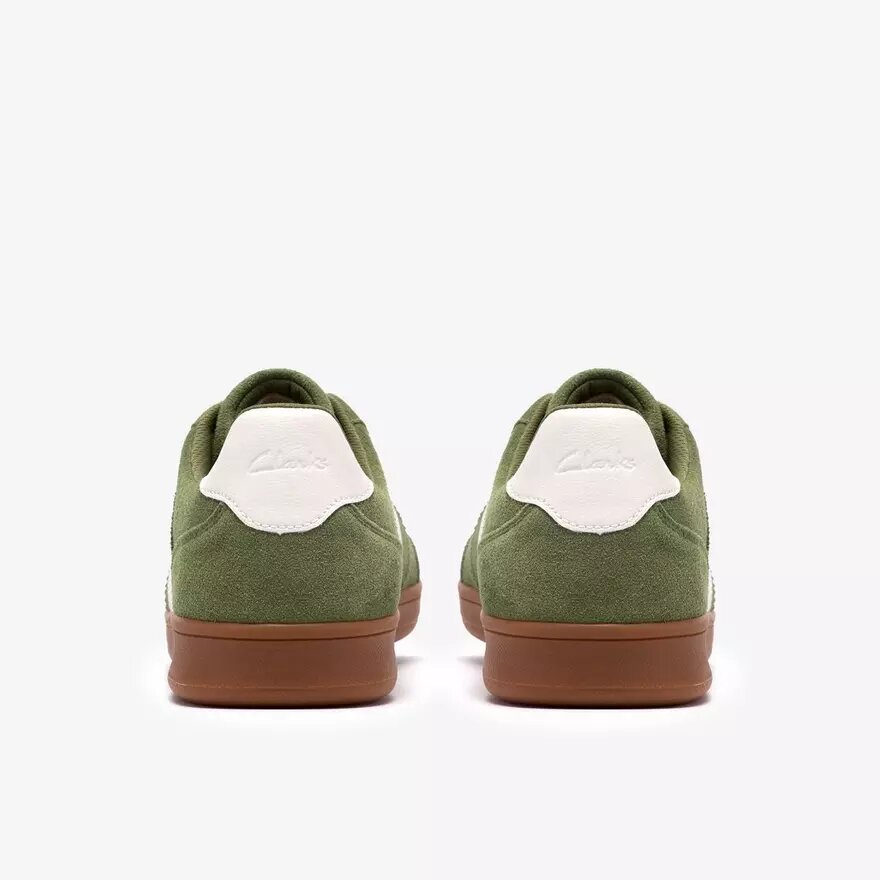 Mens Seco Speed Green Suede Sneakers Mens Seco Speed Green Suede Sneakers