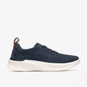 Mens Solevana Style Navy Sneakers