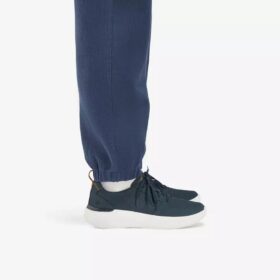 Mens Solevana Style Navy Sneakers
