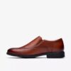 Mens Steadwell Step Dark Tan Leather Loafers Mens Steadwell Step Dark Tan Leather Loafers