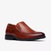 Mens Steadwell Step Dark Tan Leather Loafers Mens Steadwell Step Dark Tan Leather Loafers