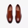 Mens Steadwell Step Dark Tan Leather Loafers Mens Steadwell Step Dark Tan Leather Loafers