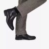 Mens Steadwell Zip Black Leather Dress Boots Mens Steadwell Zip Black Leather Dress Boots