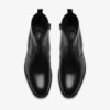 Mens Steadwell Zip Black Leather Dress Boots Mens Steadwell Zip Black Leather Dress Boots