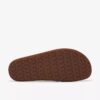 Mens Torford Cross Brown Leather Flat Slide Sandals Mens Torford Cross Brown Leather Flat Slide Sandals