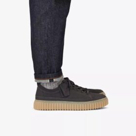 Mens Torhill Lace Dark Grey Nubuck Shoes
