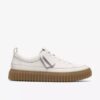 Mens Torhill Lace White Leather
