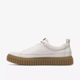 Mens Torhill Lace White Leather