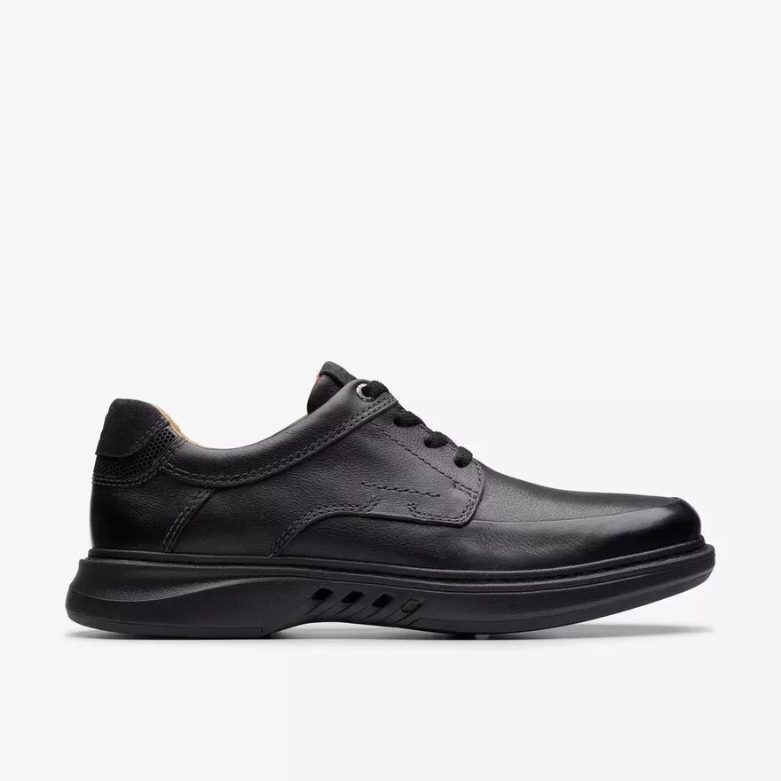 Mens Un Briley Lace Black Leather Oxford Shoes| Clarks Mens Un Briley Lace Black Leather Oxford Shoes| Clarks