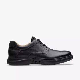 Mens Un Briley Pace Black Leather Oxford Shoes| Clarks Mens Un Briley Pace Black Leather Oxford Shoes| Clarks