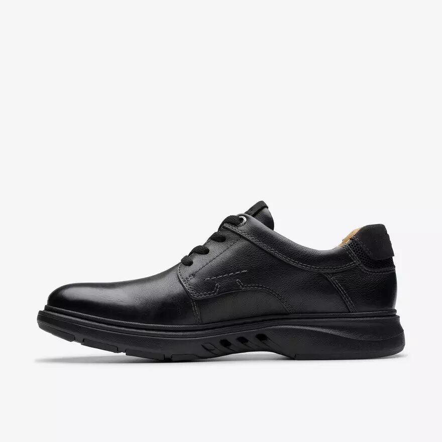 Mens Un Briley Pace Black Leather Oxford Shoes| Clarks Mens Un Briley Pace Black Leather Oxford Shoes| Clarks