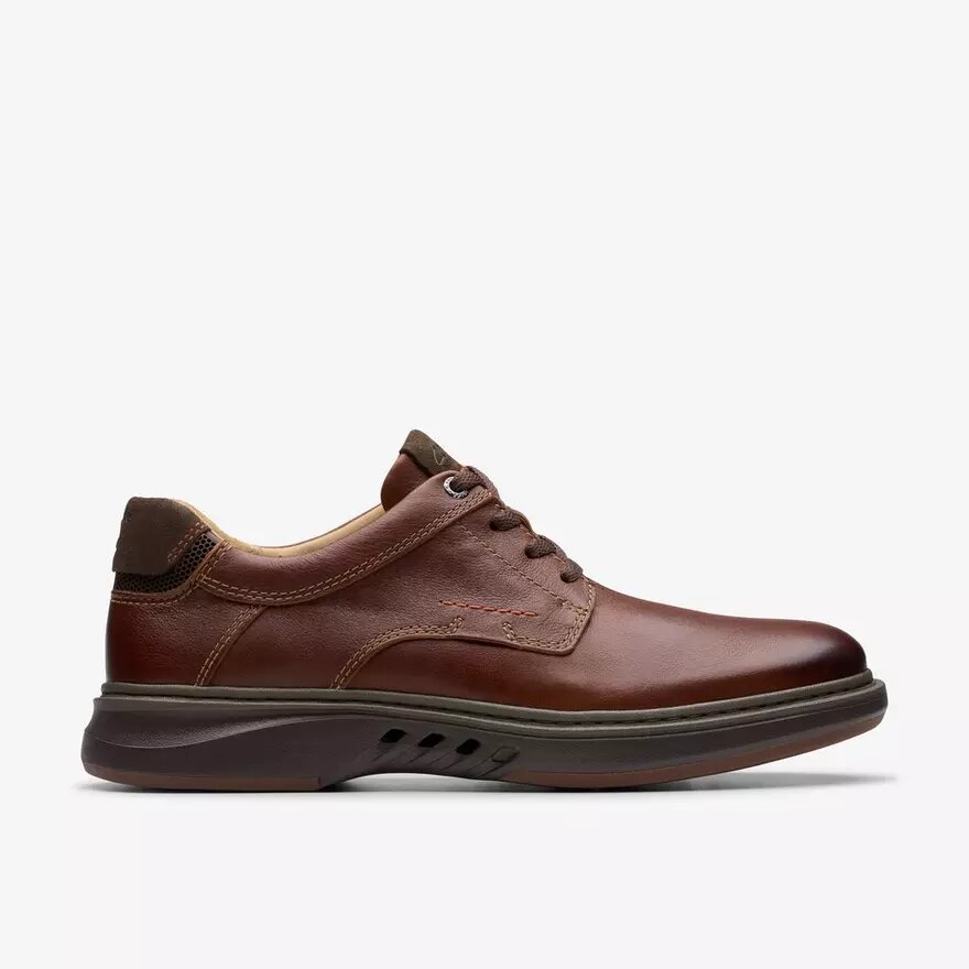 Mens Un Briley Pace Tan Leather Oxford Shoes| Clarks Mens Un Briley Pace Tan Leather Oxford Shoes| Clarks