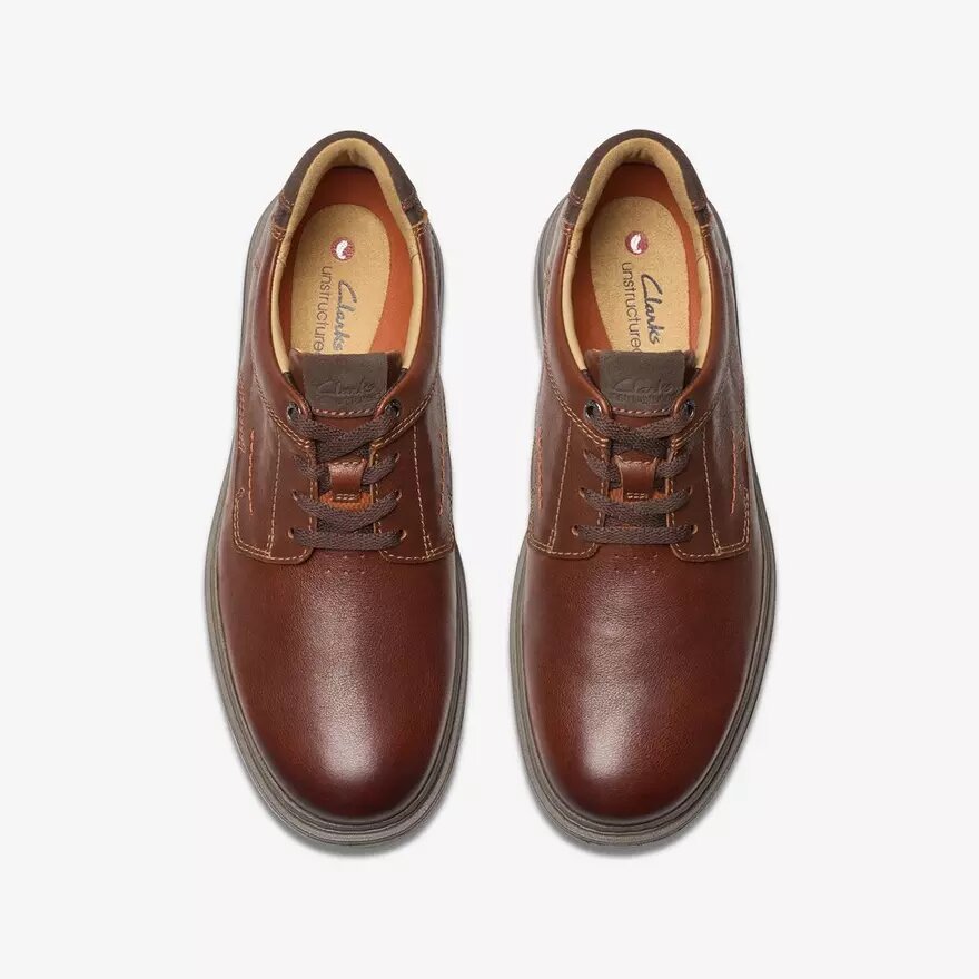 Mens Un Briley Pace Tan Leather Oxford Shoes| Clarks Mens Un Briley Pace Tan Leather Oxford Shoes| Clarks