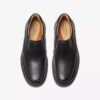 Mens Un Briley Step Black Leather Loafer| Clarks