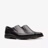 Mens Un Kendric Go Black Leather Loafer Shoes| Clarks Mens Un Kendric Go Black Leather Loafer Shoes| Clarks