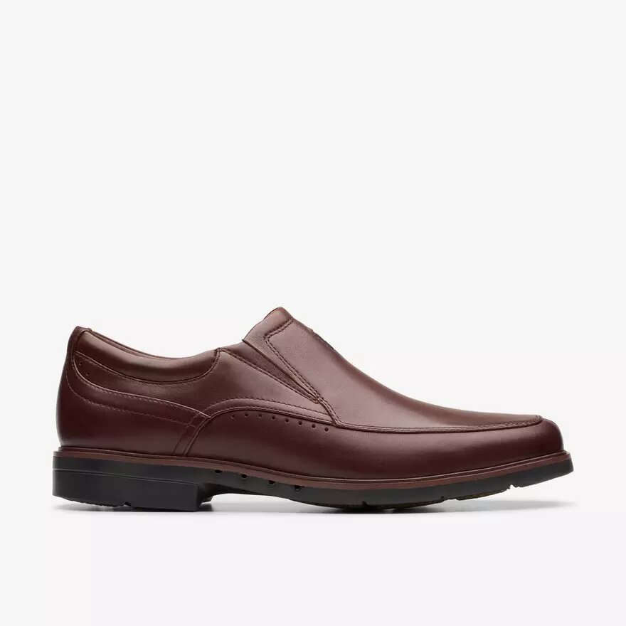 Mens Un Kendric Go Mahogany Leather Loafer| Clarks Mens Un Kendric Go Mahogany Leather Loafer| Clarks