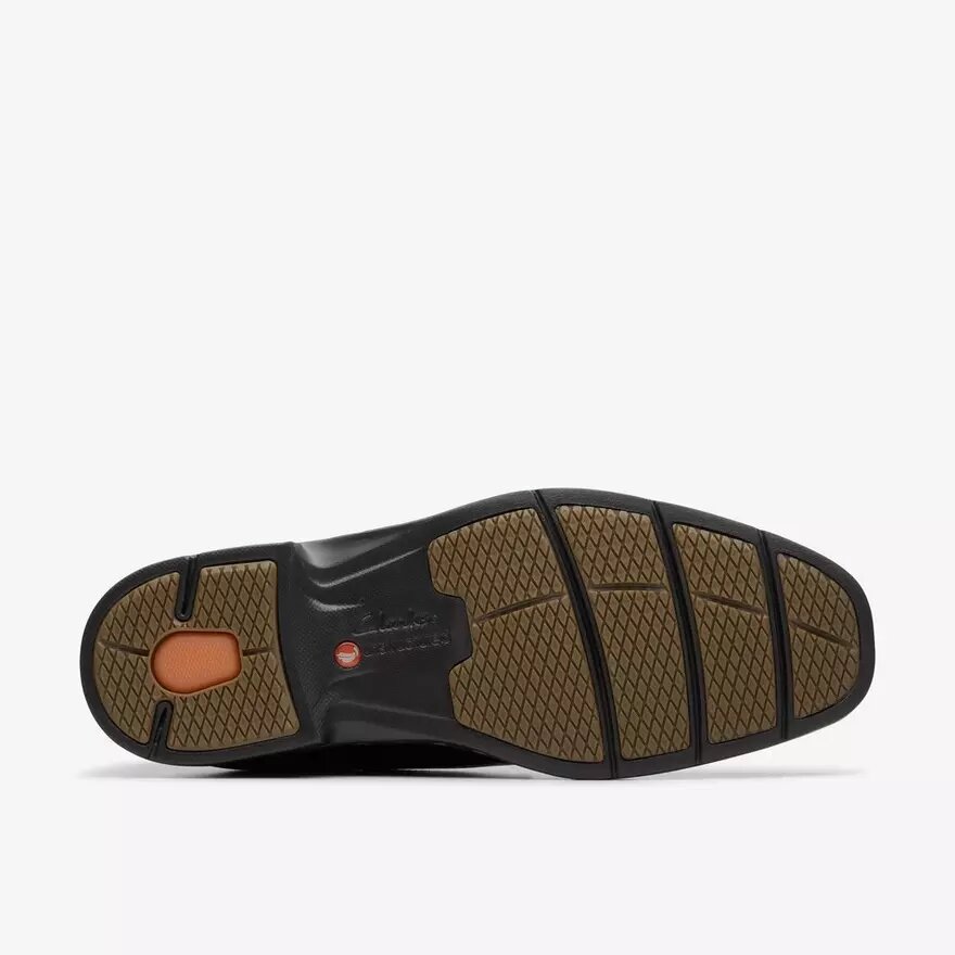 Mens Un Kendric Way Black Leather Oxford Shoes| Clarks Mens Un Kendric Way Black Leather Oxford Shoes| Clarks
