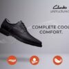 Mens Un Kendric Way Black Leather Oxford Shoes| Clarks Mens Un Kendric Way Black Leather Oxford Shoes| Clarks