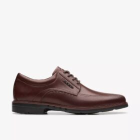 Mens Un Kendric Way Mahogany Leather Oxford Shoes| Clarks Mens Un Kendric Way Mahogany Leather Oxford Shoes| Clarks