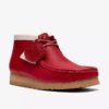 Mens Walla Boot Rb Red Leather Wallabees