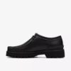 Mens Walla Yukoner Black Leather Wallabees Mens Walla Yukoner Black Leather Wallabees