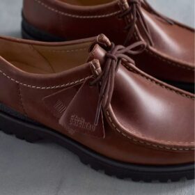 Mens Walla Yukoner Brown Leather Wallabees