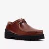 Mens Walla Yukoner Brown Leather Wallabees Mens Walla Yukoner Brown Leather Wallabees