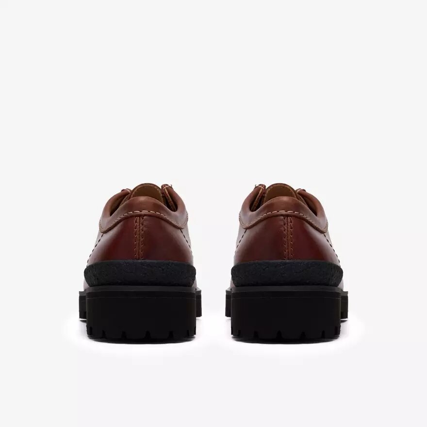 Mens Walla Yukoner Brown Leather Wallabees Mens Walla Yukoner Brown Leather Wallabees