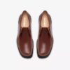 Mens Walla Yukoner Brown Leather Wallabees Mens Walla Yukoner Brown Leather Wallabees