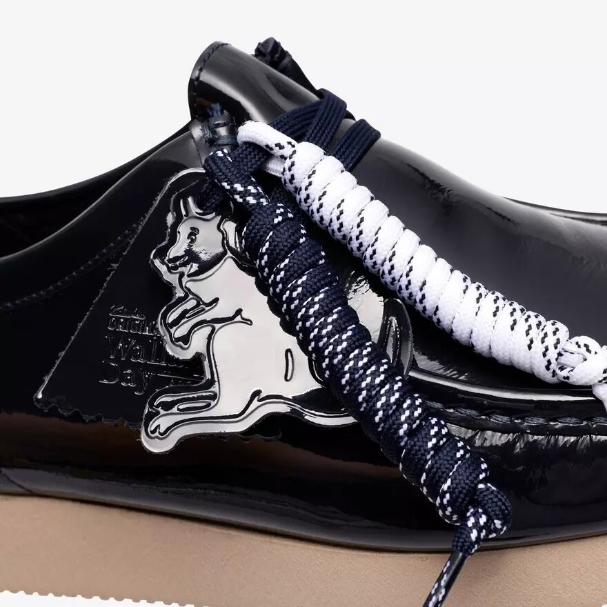 Mens Wallabee 2604 Navy Patent Wallabees Mens Wallabee 2604 Navy Patent Wallabees