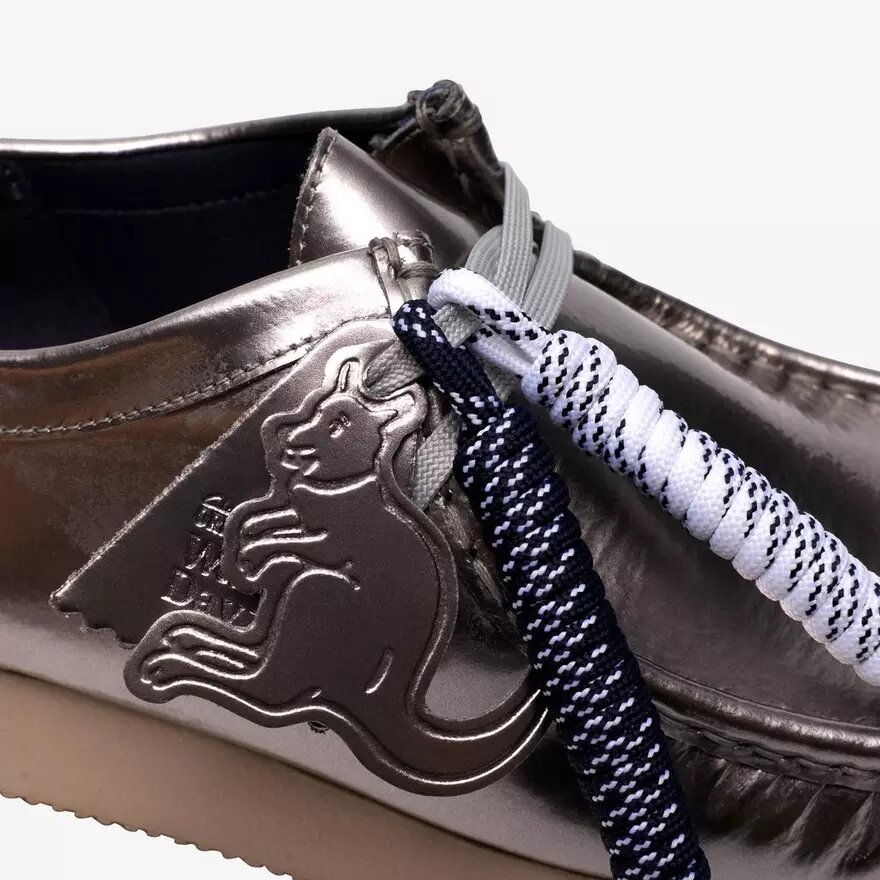 Mens Wallabee 2604 Silver Patent Wallabees Mens Wallabee 2604 Silver Patent Wallabees