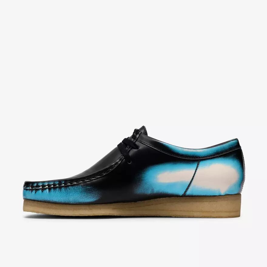 Mens Wallabee Black Brush off Wallabees Mens Wallabee Black Brush off Wallabees