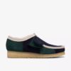 Mens Wallabee Blue/Green Stripe