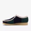 Mens Wallabee Blue/Green Stripe