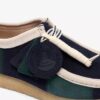 Mens Wallabee Blue/Green Stripe
