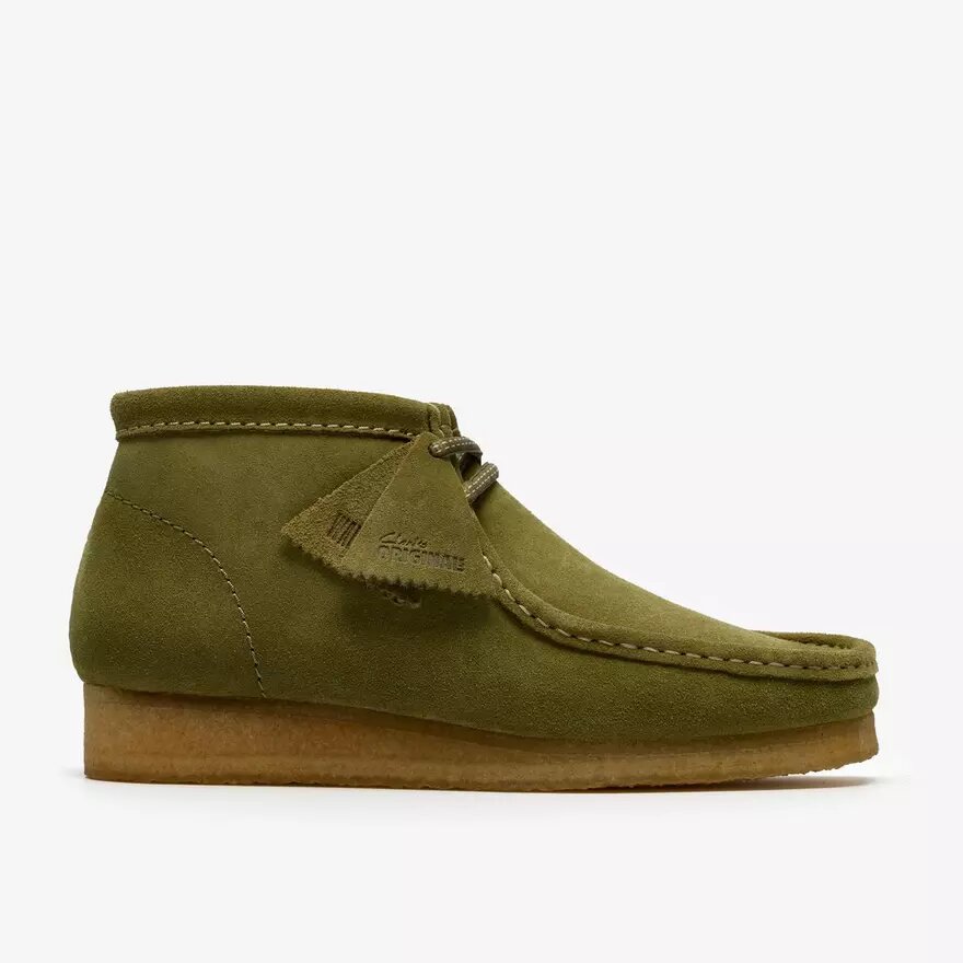 Mens Wallabee Boot Green Suede Wallabees Mens Wallabee Boot Green Suede Wallabees