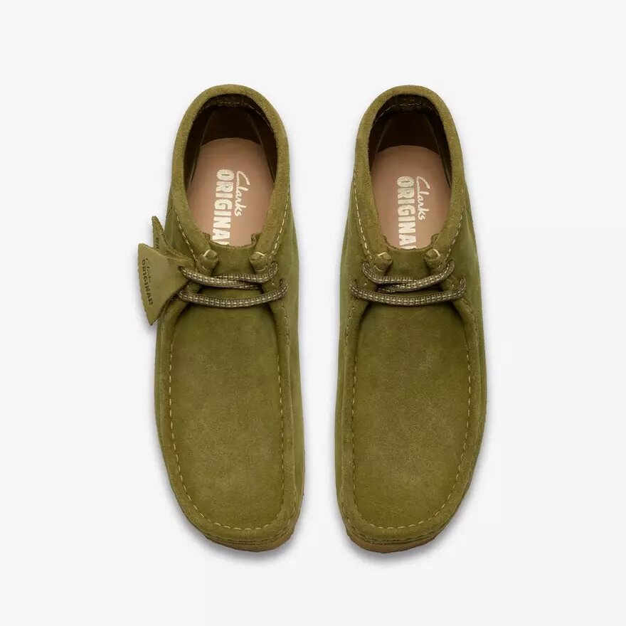 Mens Wallabee Boot Green Suede Wallabees Mens Wallabee Boot Green Suede Wallabees
