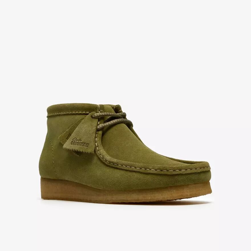 Mens Wallabee Boot Green Suede Wallabees Mens Wallabee Boot Green Suede Wallabees