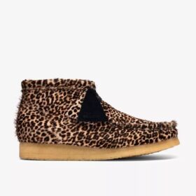 Mens Wallabee Boot Leopard