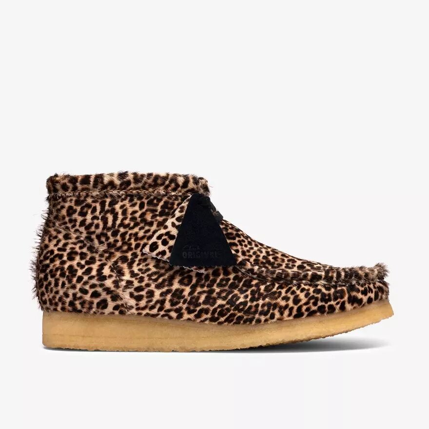 Mens Wallabee Boot Leopard Mens Wallabee Boot Leopard