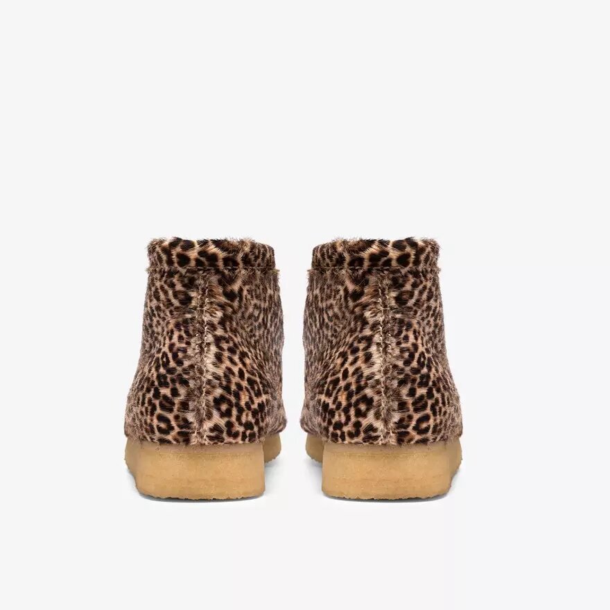 Mens Wallabee Boot Leopard Mens Wallabee Boot Leopard