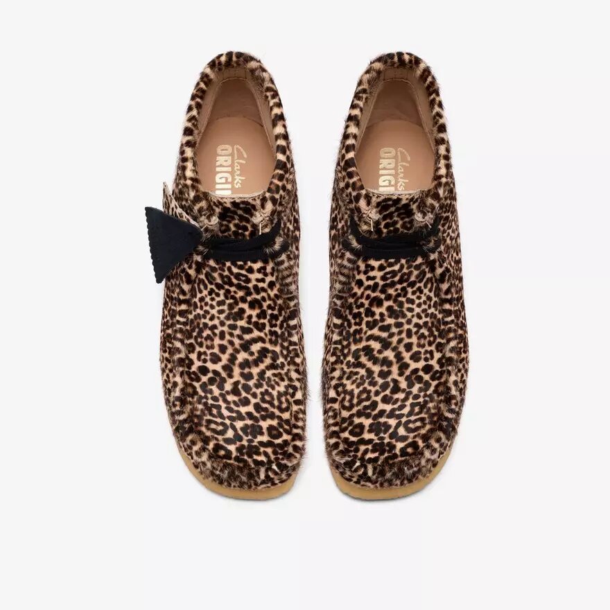 Mens Wallabee Boot Leopard Mens Wallabee Boot Leopard